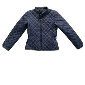Ralph Lauren Navy Quilted Kids Jacket